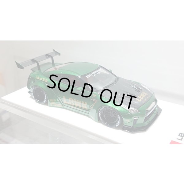 画像11: EIDOLON 1/43 LB WORKS GT-R Type 1.5 LB-Silhouette GT Wing ver. Metallic Green (11)