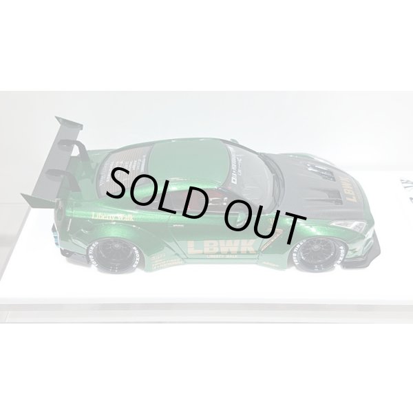 画像8: EIDOLON 1/43 LB WORKS GT-R Type 1.5 LB-Silhouette GT Wing ver. Metallic Green (8)