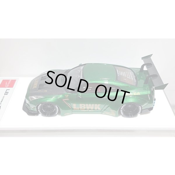 画像4: EIDOLON 1/43 LB WORKS GT-R Type 1.5 LB-Silhouette GT Wing ver. Metallic Green (4)