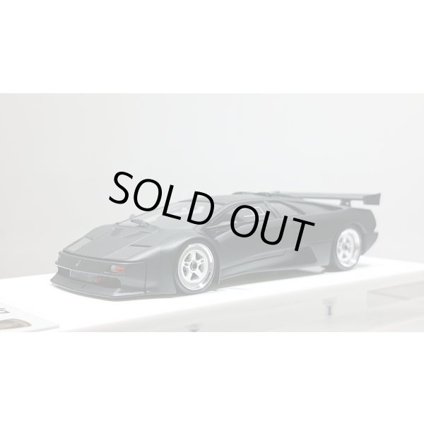 画像1: EIDOLON 1/43 Lamborghini Diablo Jota PO.01 Racing ver. 1995 Matte Black Limited 50 pcs. (1)