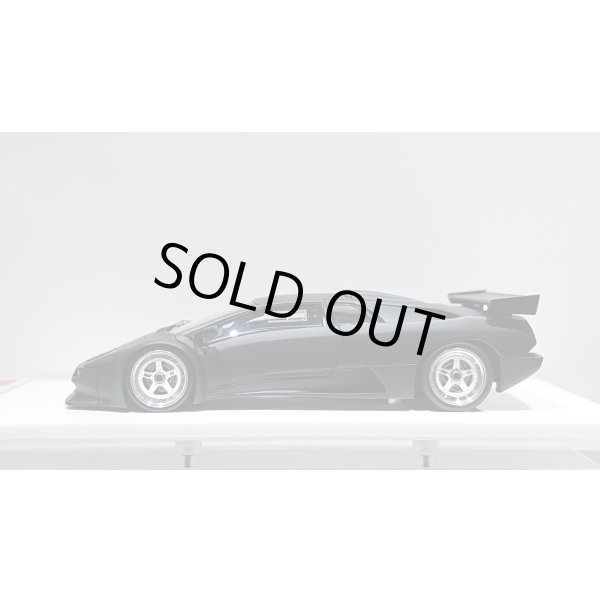 画像2: EIDOLON 1/43 Lamborghini Diablo Jota PO.01 Racing ver. 1995 Matte Black Limited 50 pcs. (2)