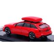 画像4: CM MODEL 1/64 Audi RS 6 Avant Tango Red with Roof Box (4)