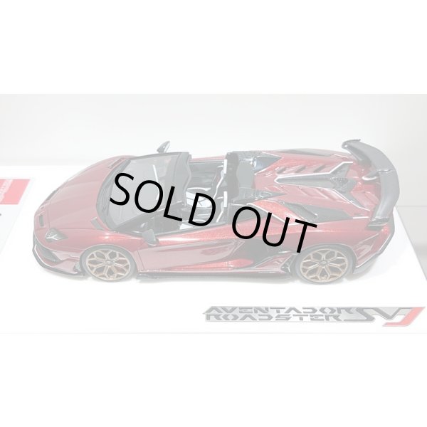 画像4: EIDOLON 1/43 Lamborghini Aventador SVJ Roadster  2019 (Leirion wheel) Vino Rosso Limited 30 pcs. (4)