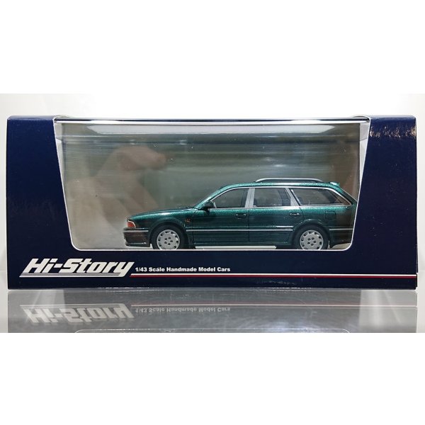 画像1: Hi Story 1/43 MITSUBISHI DIAMANTE WAGON (1993) Green Metallic (1)