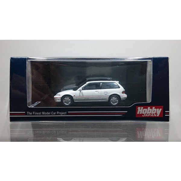 画像1: Hobby JAPAN 1/64 Honda CIVIC (EF9) SiR II White (1)