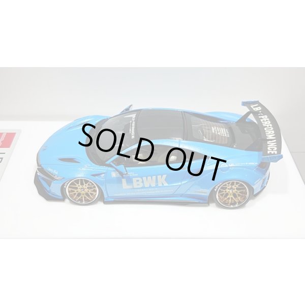 画像4: EIDOLON 1/43 LB WORKS NSX (NC1) Azzurro Pearl Limited 30 pcs. (4)