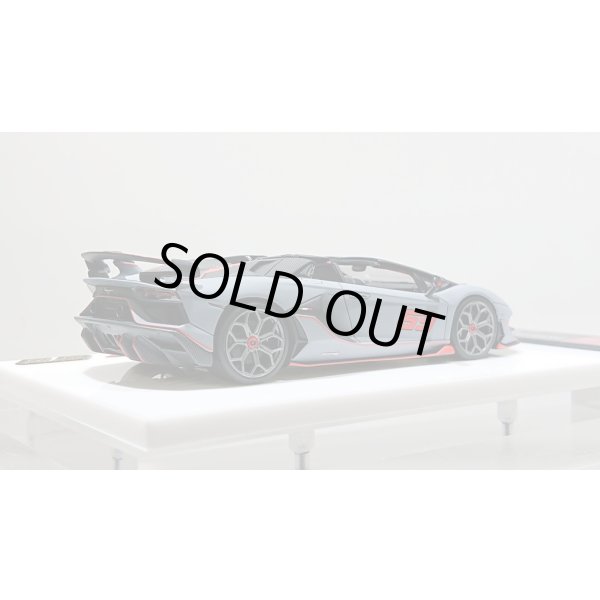 画像7: EIDOLON 1/43 Lamborghini Aventador SVJ 63 Roadster 2019 Matte Gray Limited 100 pcs. (7)