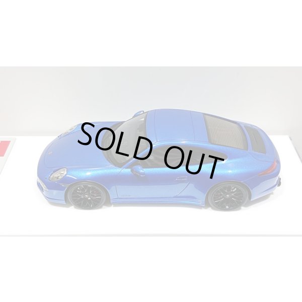 画像4: EIDOLON 1/43 Porsche 911 (991) Carrera 4 GTS 2014 Sapphire Blue Metallic (4)