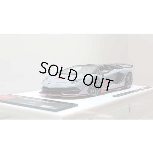 画像9: EIDOLON 1/43 Lamborghini Aventador SVJ 63 Roadster 2019 Matte Gray Limited 100 pcs. (9)