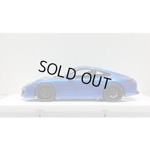 画像2: EIDOLON 1/43 Porsche 911 (991) Carrera 4 GTS 2014 Sapphire Blue Metallic (2)