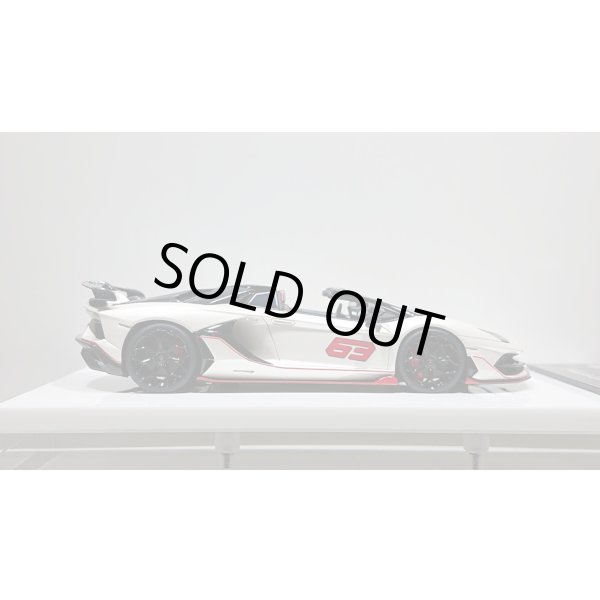 画像6: EIDOLON 1/43 Lamborghini Aventador SVJ 63 Roadster 2019 Pearl White Limited 63 pcs. (6)