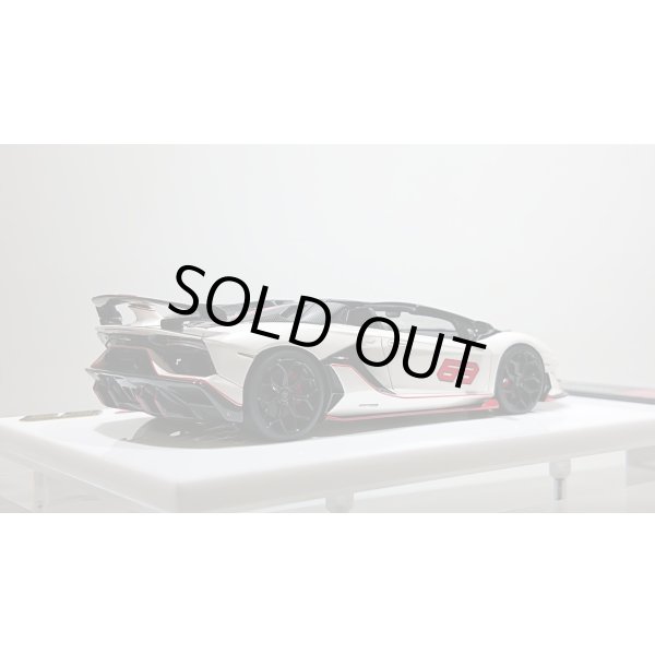 画像7: EIDOLON 1/43 Lamborghini Aventador SVJ 63 Roadster 2019 Pearl White Limited 63 pcs. (7)