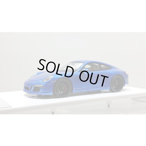 画像1: EIDOLON 1/43 Porsche 911 (991) Carrera 4 GTS 2014 Sapphire Blue Metallic (1)