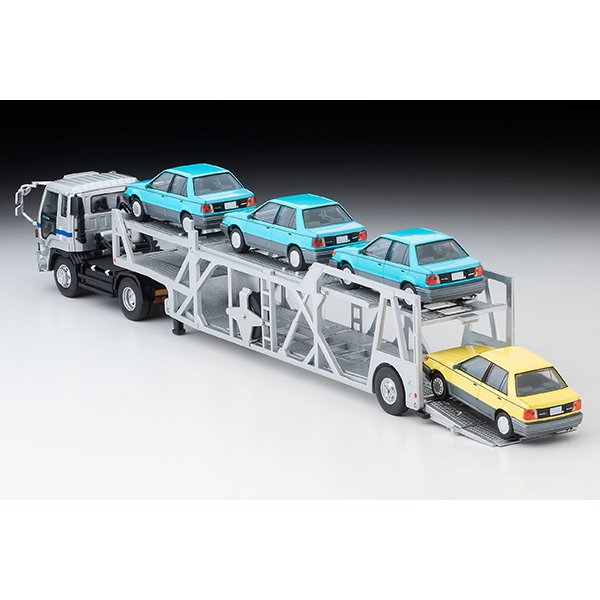 画像8: TOMYTEC 1/64 Limited Vintage NEO Isuzu 810EX Car Transporter (Silver)（アンチコASZ022車両運搬トレーラ） (8)
