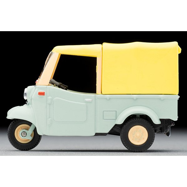 画像5: TOMYTEC 1/64 Limited Vintage Daihatsu Midget (yellowish green / beige) with figure (5)