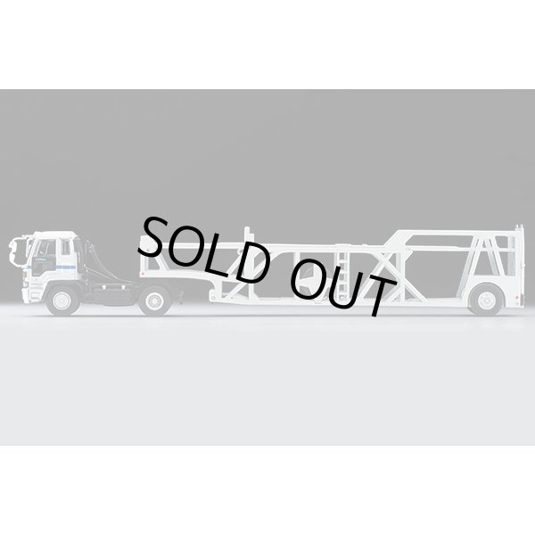 画像7: TOMYTEC 1/64 Limited Vintage NEO Isuzu 810EX Car Transporter (Silver)（アンチコASZ022車両運搬トレーラ） (7)