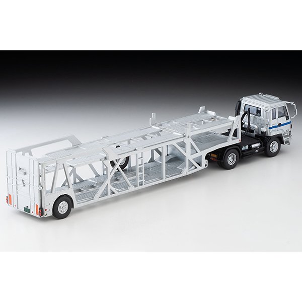 画像2: TOMYTEC 1/64 Limited Vintage NEO Isuzu 810EX Car Transporter (Silver)（アンチコASZ022車両運搬トレーラ） (2)