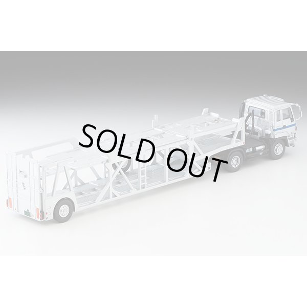画像2: TOMYTEC 1/64 Limited Vintage NEO Isuzu 810EX Car Transporter (Silver)（アンチコASZ022車両運搬トレーラ） (2)