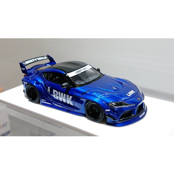 画像11: EIDOLON 1/43 LB WORKS GR Supra (LD97 wheel) Candy Blue Limited 80 pcs. (11)