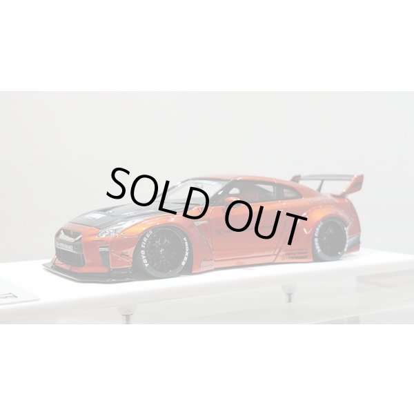 画像1: EIDOLON 1/43 LB WORKS R35 GT-R Type 1.5 (LB Shilhouette Wing) Candy Orange / Black Stripe Limited 60 pcs. (1)