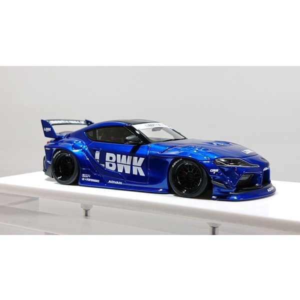 画像5: EIDOLON 1/43 LB WORKS GR Supra (LD97 wheel) Candy Blue Limited 80 pcs. (5)