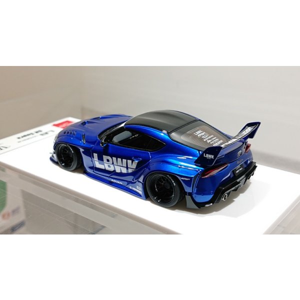 画像12: EIDOLON 1/43 LB WORKS GR Supra (LD97 wheel) Candy Blue Limited 80 pcs. (12)