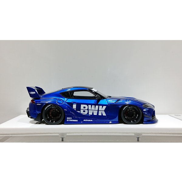 画像6: EIDOLON 1/43 LB WORKS GR Supra (LD97 wheel) Candy Blue Limited 80 pcs. (6)
