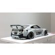 画像10: EIDOLON 1/43 LB WORKS R35 GT-R Type 1.5 (LB Shilhouette Wing) Metallic White / Black Stripes Limited 60 pcs. (10)