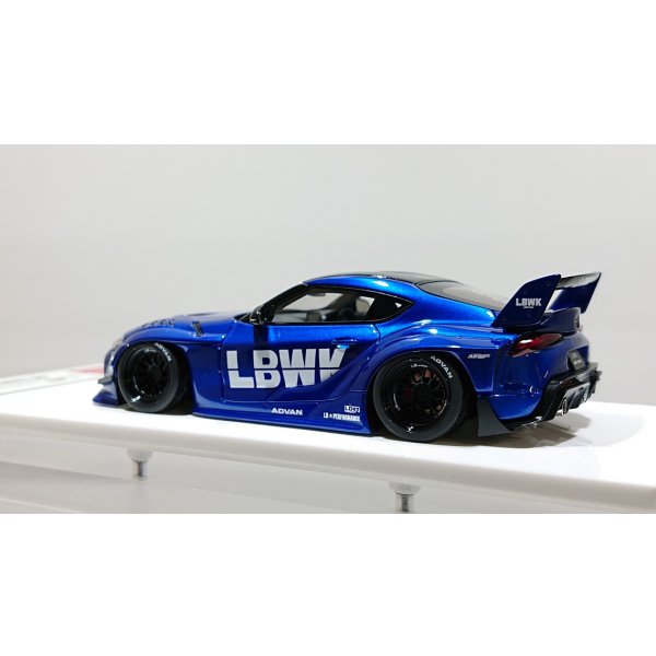 画像3: EIDOLON 1/43 LB WORKS GR Supra (LD97 wheel) Candy Blue Limited 80 pcs. (3)