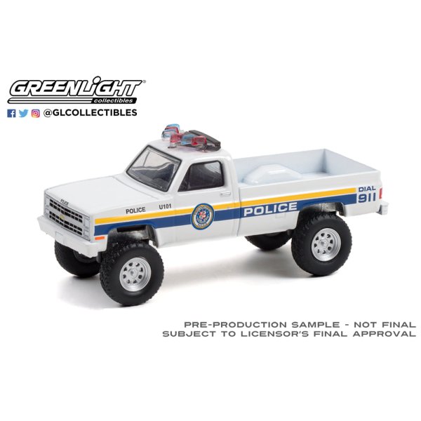 画像2: GREEN LiGHT EXCLUSIVE 1/64 1986 Chevrolet M1008 - Philadelphia, Pennsylvania Police (2)