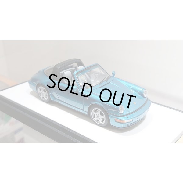画像11: VISION 1/43 Porsche 911 (964) Carrera 2 Targa 1992 Turquoise Metallic (11)