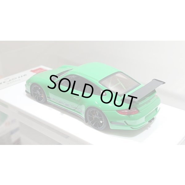 画像12: EIDOLON 1/43 Porsche 911 (997) GT3 RS 2007 Green / Black Livery (12)
