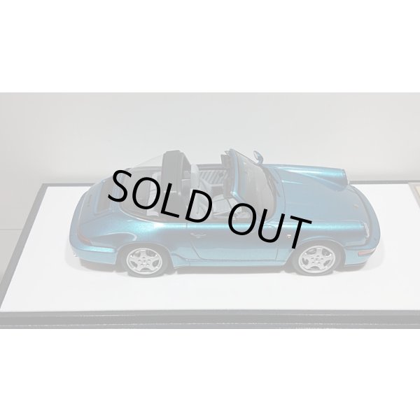画像8: VISION 1/43 Porsche 911 (964) Carrera 2 Targa 1992 Turquoise Metallic (8)