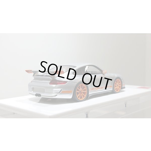 画像10: EIDOLON 1/43 Porsche 911 (997) GT3 RS 2007 Arctic Silver / Orange Livery Limited 50 pcs. (10)