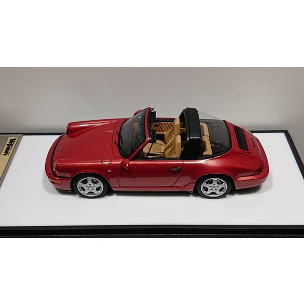 画像4: VISION 1/43 Porsche 911 (964) Carrera 2 Targa 1992 Coral Red Metallic (4)