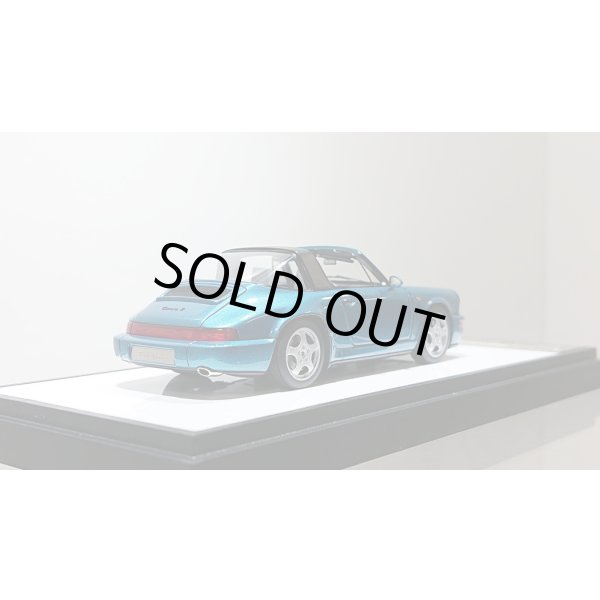 画像10: VISION 1/43 Porsche 911 (964) Carrera 2 Targa 1992 Turquoise Metallic (10)