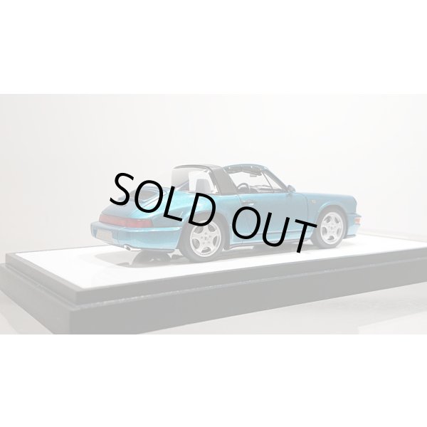 画像7: VISION 1/43 Porsche 911 (964) Carrera 2 Targa 1992 Turquoise Metallic (7)