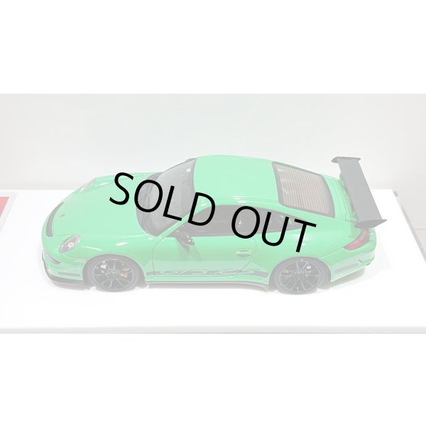 画像4: EIDOLON 1/43 Porsche 911 (997) GT3 RS 2007 Green / Black Livery (4)
