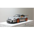 画像9: EIDOLON 1/43 Porsche 911 (997) GT3 RS 2007 Arctic Silver / Orange Livery Limited 50 pcs. (9)