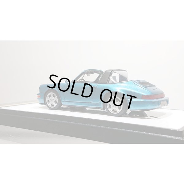 画像3: VISION 1/43 Porsche 911 (964) Carrera 2 Targa 1992 Turquoise Metallic (3)