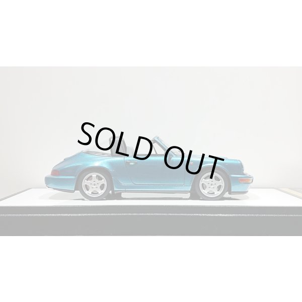 画像6: VISION 1/43 Porsche 911 (964) Carrera 2 Targa 1992 Turquoise Metallic (6)