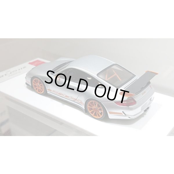 画像12: EIDOLON 1/43 Porsche 911 (997) GT3 RS 2007 Arctic Silver / Orange Livery Limited 50 pcs. (12)