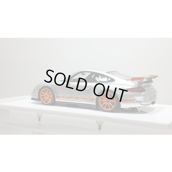 画像3: EIDOLON 1/43 Porsche 911 (997) GT3 RS 2007 Arctic Silver / Orange Livery Limited 50 pcs. (3)