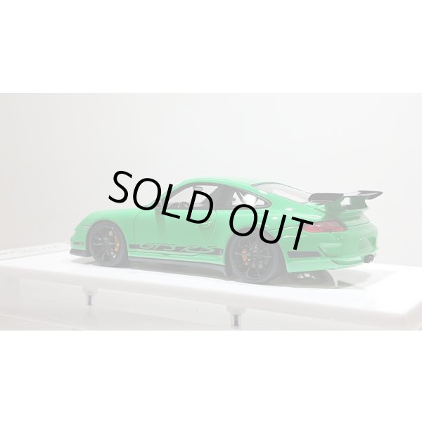 画像3: EIDOLON 1/43 Porsche 911 (997) GT3 RS 2007 Green / Black Livery (3)