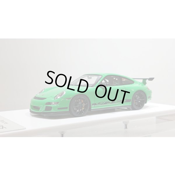 画像1: EIDOLON 1/43 Porsche 911 (997) GT3 RS 2007 Green / Black Livery (1)