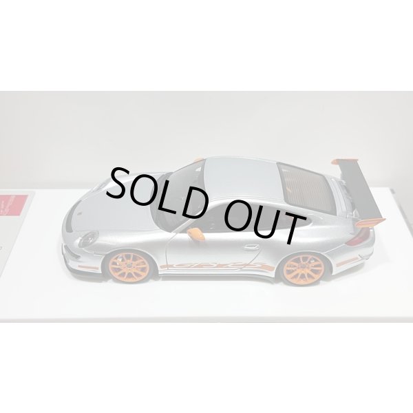 画像4: EIDOLON 1/43 Porsche 911 (997) GT3 RS 2007 Arctic Silver / Orange Livery Limited 50 pcs. (4)