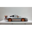 画像6: EIDOLON 1/43 Porsche 911 (997) GT3 RS 2007 Arctic Silver / Orange Livery Limited 50 pcs. (6)