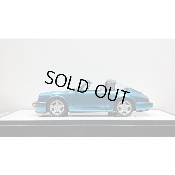 画像2: VISION 1/43 Porsche 911 (964) Carrera 2 Targa 1992 Turquoise Metallic (2)