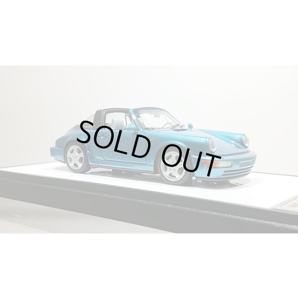 画像5: VISION 1/43 Porsche 911 (964) Carrera 2 Targa 1992 Turquoise Metallic (5)