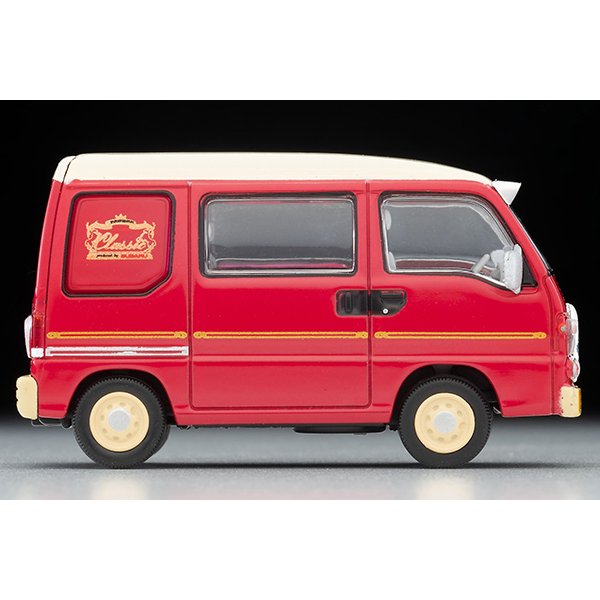 画像4: TOMYTEC 1/64 Limited Vintage NEO Subaru Sambar Diaz Classic '96 (Red / White) (4)